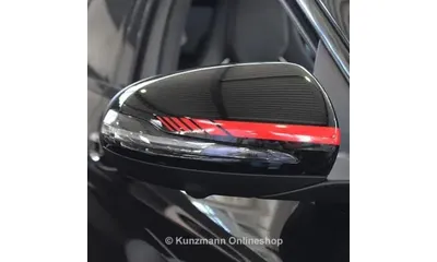 Комплект наклеек Edition 1 на корпуса зеркал Mercedes-Benz C 63 AMG W205 — фото 1