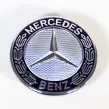 Эмблема на капот Mercedes-Benz, синий — фото 2