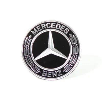 Эмблема на капот Mercedes-Benz, черная — фото 1