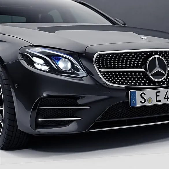 Комплект хромированных воздухозаборников E 43 AMG Mercedes-Benz E-Класс W213/S213/C238/A238, 6 деталей — фото 3