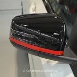 Комплект красных наклеек Edition 1 на корпуса зеркал Mercedes-AMG — фото 2