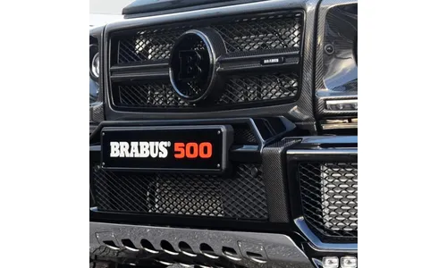 Решетка Brabus из глянцевого карбона для Mercedes-Benz G-Класс W463 AMG — фото 2