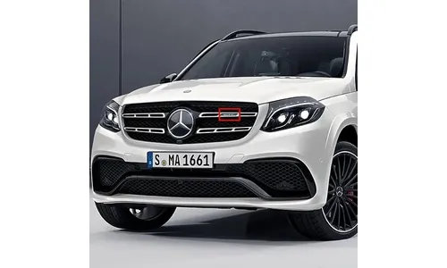 Шильдик AMG для решетки Mercedes-Benz GLS X166 с крепежом — фото 1