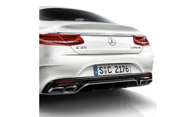 Задний диффузор S 63 AMG для Mercedes-Benz S-Класса купе C217 — фото 1