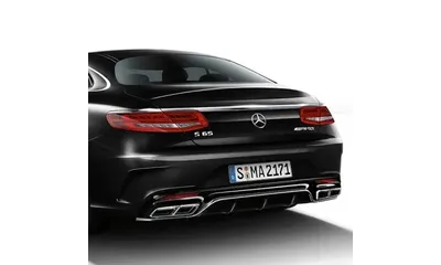 Задний диффузор S 65 AMG для Mercedes-Benz S-Класса купе C217 — фото 1