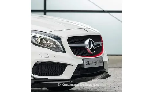 Красная декоративная пленка решетки GLA 45 AMG Edition 1 Mercedes-Benz GLA X156 — фото 3