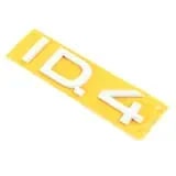 Белый шильдик ID.4 Volkswagen ID.4 на крышку багажника — фото 3