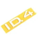 Белый шильдик ID.4 Volkswagen ID.4 на крышку багажника — фото 2