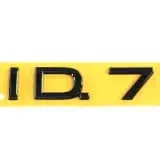 Шильдик ID.7 Volkswagen ID.7 на крышку багажника, черный глянцевый — фото 4