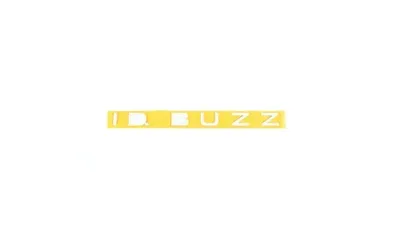 Белый шильдик ID.Buzz Volkswagen ID.Buzz на крышку багажника — фото 1